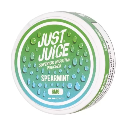 Spearmint Nicotine Pouches by Just Juice - 10mg