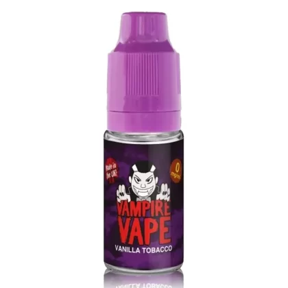 Vanilla Tobacco By Vampire Vape 10ml - Nicotine Strength#6mg>12mg