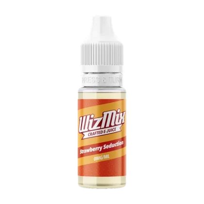 WizMix Strawberry Seduction - 10ml - Vape Product, Vape Product (D9DE8E)