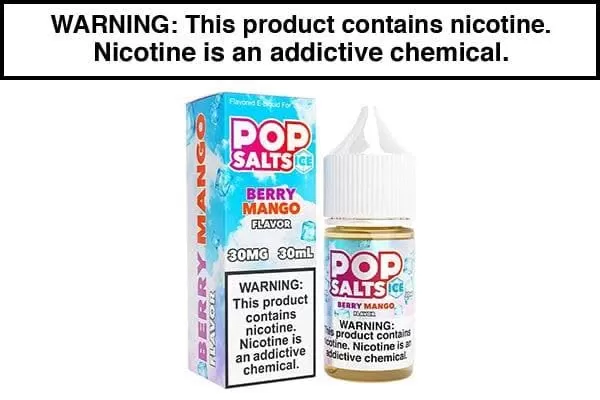 BERRY MANGO ICE BY POP SALTS 30ML - Vapejuice