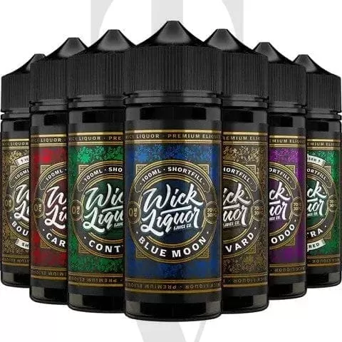 WICK LIQUOR 100ML SHORTFILL E-LIQUID