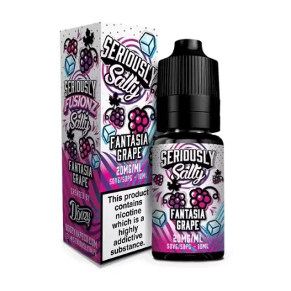 Fantasia Grape Nic Salt E-Liquid by Seriously Salty Fusionz - Nicotine Strength#5mg>10mg>20mg