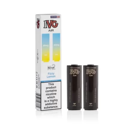 Fizzy Lemon IVG Air Pods – 5 packs or 10 packs