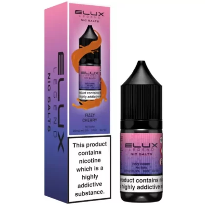 Fizzy Cherry Nic Salt E-Liquid Legend Series by ELUX (10ml) - 10mg