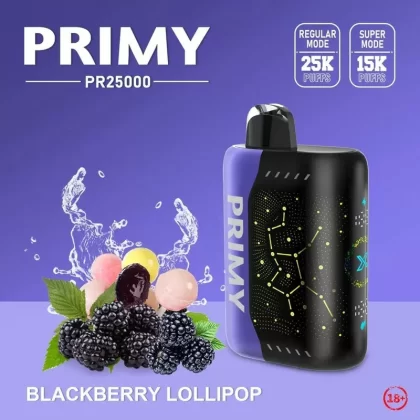 Primy PR25000 Puffs Prefilled Vape Pod Kit – Box of 5