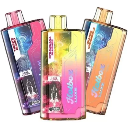 HotBox LUXE 12K Vape - Pack Count#Single Pack~Flavor#Blue Dream>Blue Raz Cherry Lime>Blue Slushee>Orange Creamsicle>Raspberry Green Apple Watermelon>Strawberry Watermelon Bubblegum>Tiger Blo