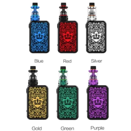 UWELL Crown 4(IV) 200W TC Kit with Crown 4(IV) Tank Atomizer 6ml - Silver