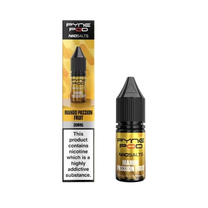 Mango Passion Fruit Nic Salt E-Liquid by Pyne Pod - 5 mg - Low Strength