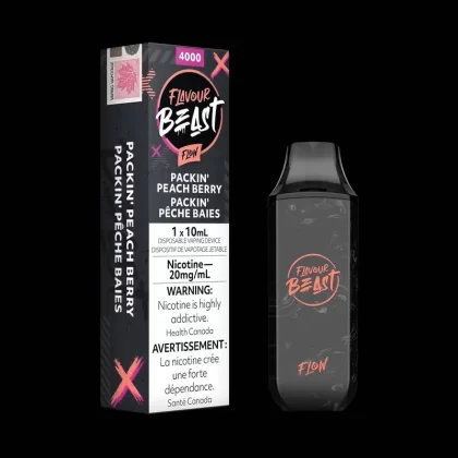 FLAVOUE BEAST FLOW – Pop’n Peach Berry