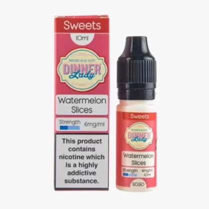 Watermelon Slices 50/50 E-Liquid by Dinner Lady - 3mg