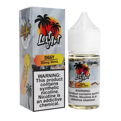 Lost Art Synthetic Nic Salt 30ml - Slotter Pop Blue / 50mg