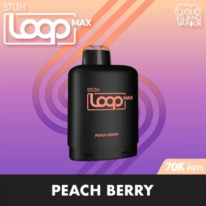 STLTH LOOP MAX 70K Pod Pack – Peach Berry