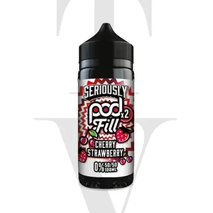 SERIOUSLY POD FILL 2 CHERRY STRAWBERRY SHORTFILL E-LIQUID