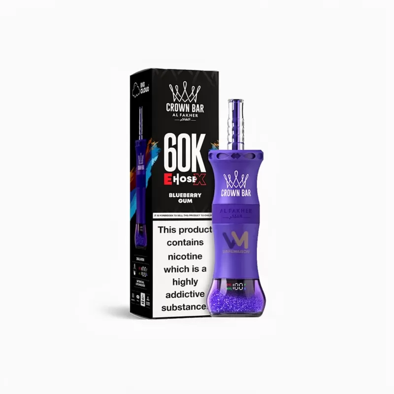 Al Fakher E-Hose X 60K Disposable Vape – Dual Shisha - Image 3