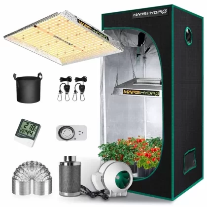 Mars Hydro TS1000 LED Grow Light and 2.3×2.3 Indoor Full Grow Tent Kit - Wattage#150W