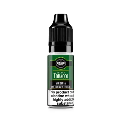 Dinner Lady Select Tobacco Virginia Nic Salt - 10mg