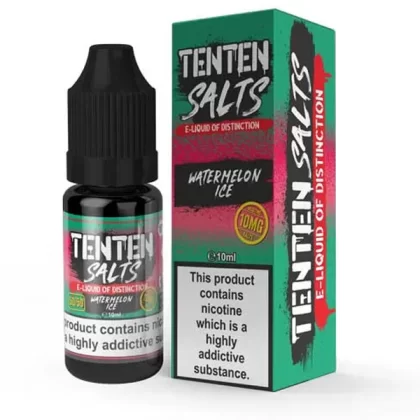 Watermelon Ice TenTen Salts E-Liquid - 20mg