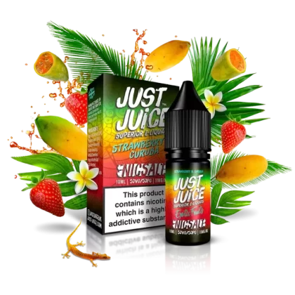 Strawberry & Curuba Just Juice 10ml nicotine salt e-liquid