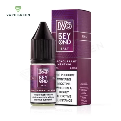Blackcurrant Menthol Nic Salt E-Liquid by Beyond - Eliquidsupply