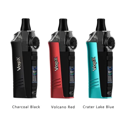 VapX Geyser S Pod Kit 3.2ml 1500mAh - Charcoal Black