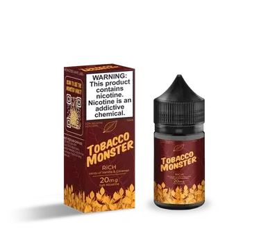 Rich by Tobacco Monster Salt Series 30mL - Nicotine Level#20mg>40mg>60mg>24mg>48mg