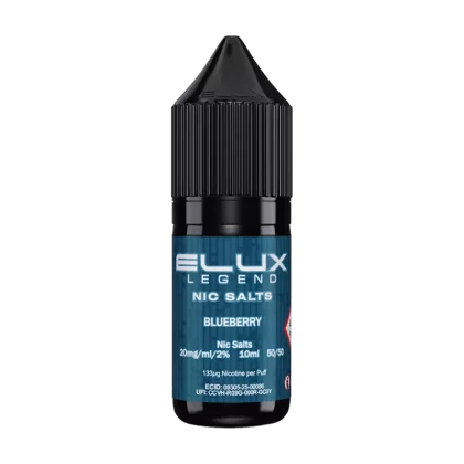 Blueberry Nic Salt by Elux 10ml - 20mg - Vape Product