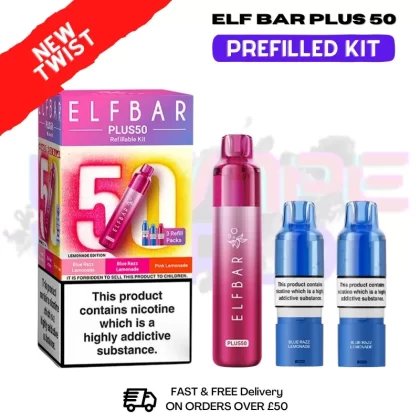 Lemonade Edition Elf Bar 50K Puff Plus Kit