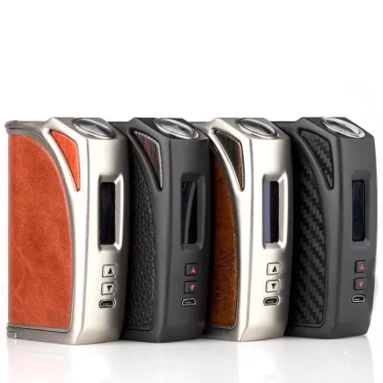 Think Vape Exus Ark 200W TC Box Mod - color#Black leather