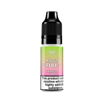 Dinner Lady Fruit Full Kiwi Passion Guava Bar Salt - 5mg