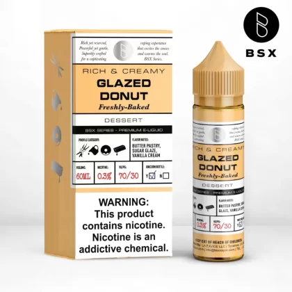 BSX Vapor BSX Series - Glazed Donut - 60ML E-Liquid - 3MG
