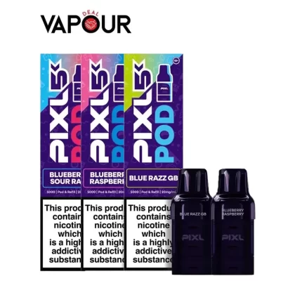 Pixl 5K Refill Pods - Blueberry Sour Razz