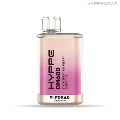 FLERBAR HYPPE DM600 – Strawberry Raspberry Cherry Ice