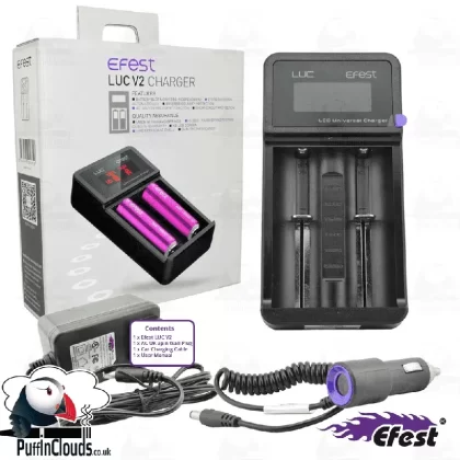 Efest LUC V2 Vaping Battery Charger