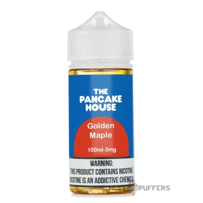 Pancake House – Golden Maple 100mL - Nicotine Strength#0mg>3mg>6mg