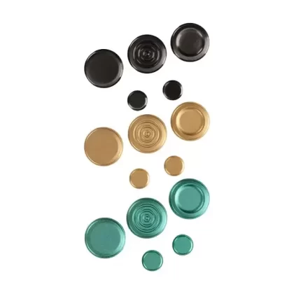 Orca Vape x Suicide Mods Button Set for Stubby AIO (DISCONTINUED) - Black, Gold