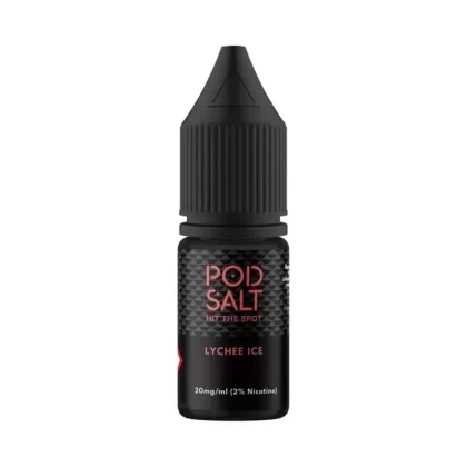 Pod Salt Lychee Ice Core E Liquid 10ml - Nicotine Strength#20mg>11mg (79A55C)