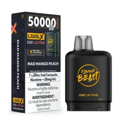 Flavour Beast Level X G2 Ultra – Mad Mango Peach