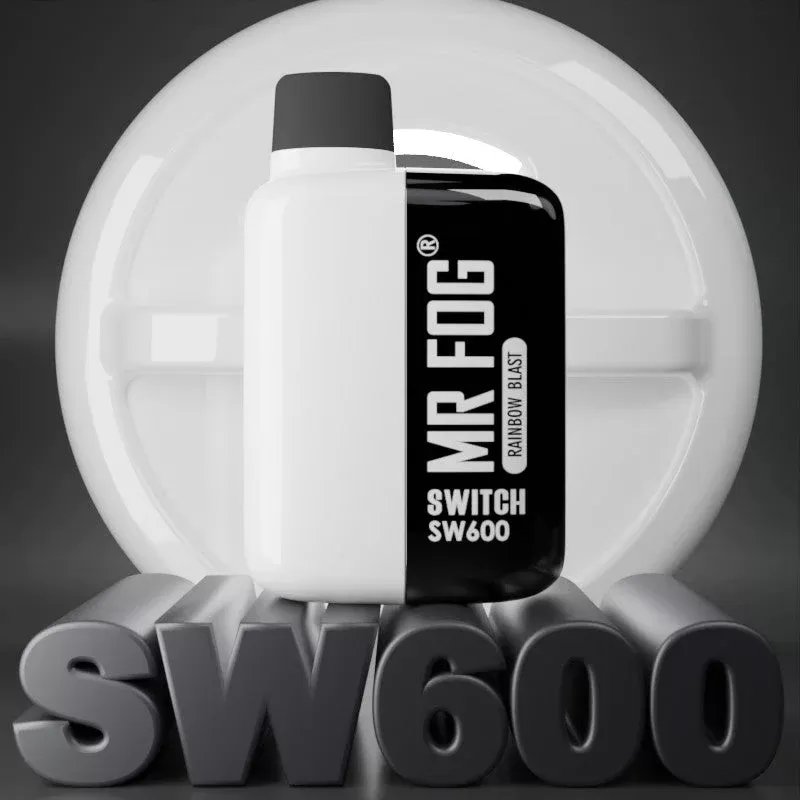 MR FOG SWITCH SW600 Disposable Vape – Rainbow Blast