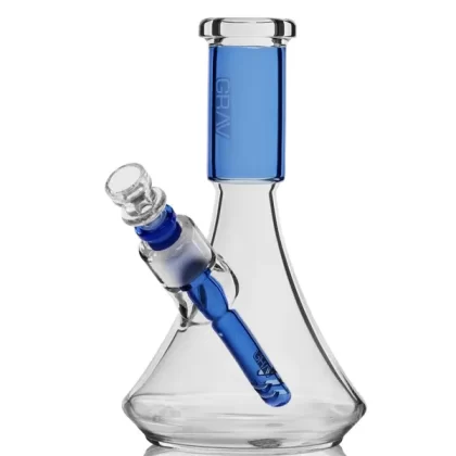 Grav Small Deco Beaker Water Pipe