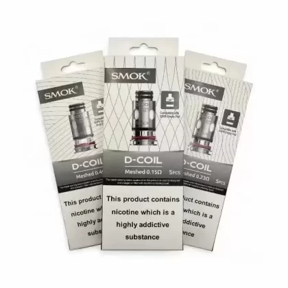 SMOK D Replacement Coils - Resistance#0.15 Ohm>0.23 Ohm>0.4 Ohm