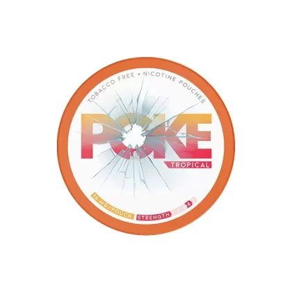 Poke Tropical Nicotine Pouches - Strength#16mg>12mg>9mg