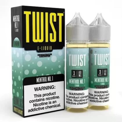 Twist E-Liquid – Menthol No. 1 2x60ml - Vape Product, Vape Product (D56A9B)