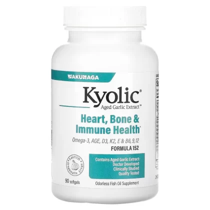 Kyolic Heart Bone & Immune Health 90 Softgels