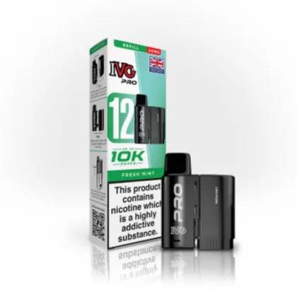 IVG Pro Fresh Mint Refill - Nicotine Strength#20mg