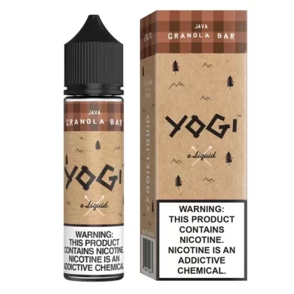 Yogi E-Liquid | Java Granola Bar - Nicotine#6mg>3mg>0mg (63CA0A)