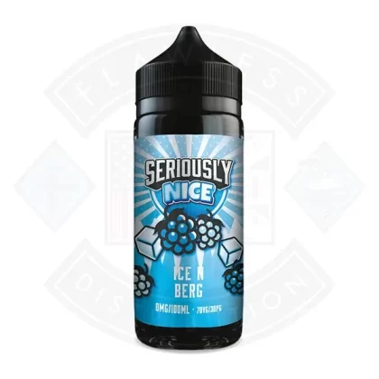 Doozy Vape Seriously Nice Ice N Berg 0mg 100ml Shortfill