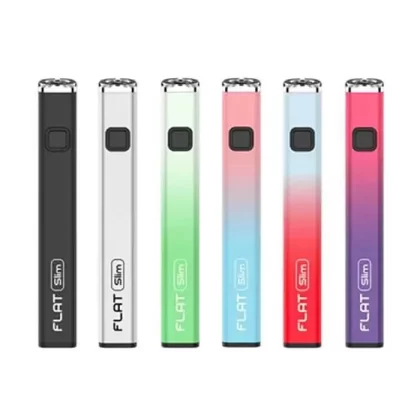 Yocan Flat Slim Twist Batteries - Pack Count#Single Pack~Color#Black>Silver>Green White>Purple Pink>Blue Pink>Red Teal
