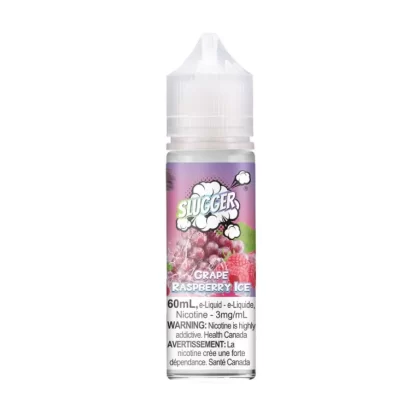 Slugger– Grape Raspberry Ice (3/6) Mg - Vapebar Pk