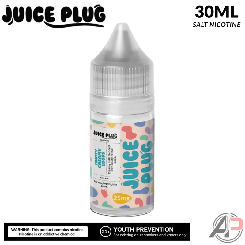 Juice Plug Fruity Creamy Loops Salt Nicotine 30mL - Image 2
