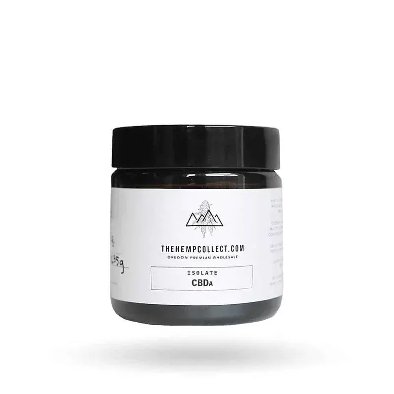 The Hemp Collect CBDa Isolate - Quantity#100 Grams